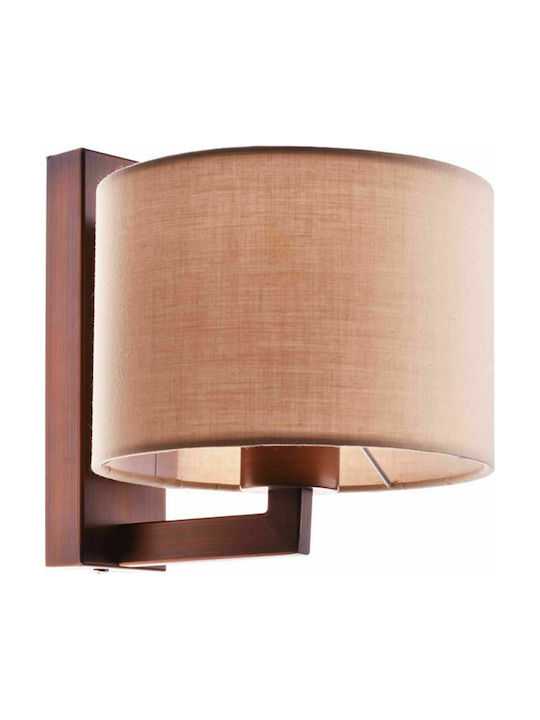 Aca Lamp Bathroom Copper 18cm