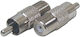 Anga Konverter RCA männlich zu F-Stecker weiblich 1Stück 271-123
