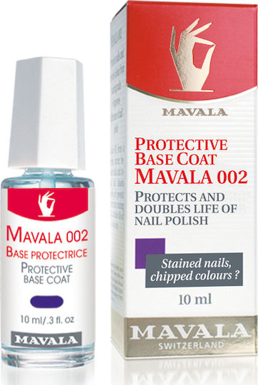 Mavala Switzerland 002 Protective Base Coat Основно покритие за Обикновени Лакове 10мл