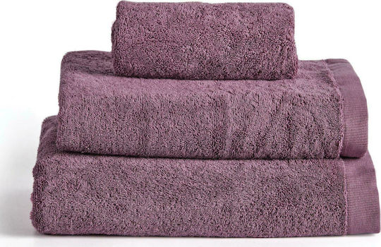 Kentia Хавлиена Кърпа За Тяло 90x150см Виолетова Тегло 600гр/м²