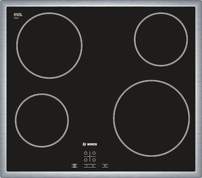 Bosch Autonomous Cooktop with Ceramic Burners and Locking Function 58.3x51.3cm