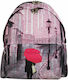 Polo Idea Schulranzen Rucksack Junior High-High School Lila mit Flaschenhalter 25Liter 2018