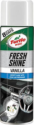 Turtle Wax Fresh Shine Vanilla Spray de lustruire pentru bord auto cu Aromă Vanilie 500ml TW38471