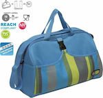GioStyle Ισοθερμική Τσάντα Ώμου Caprice Beach 18 λίτρων Γαλάζια Μ41.5 x Π20.5 x Υ25εκ.