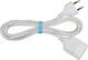 Χαραλαμπίδης Extension Cable Cord 2x0.5mm²/3m White