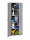 Zweiflügeliger Schrank Kunststoff mit 4 Regale 65x45x172cm
