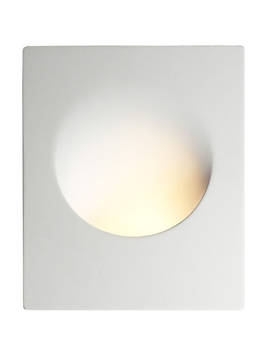 Sun Light Lamp Wall White 28x28cm