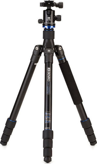 Benro Travel Angel Series 2 Aluminum Camera Tripod with Spherical Head up to 45.5cm and Load Capacity of 10kg
