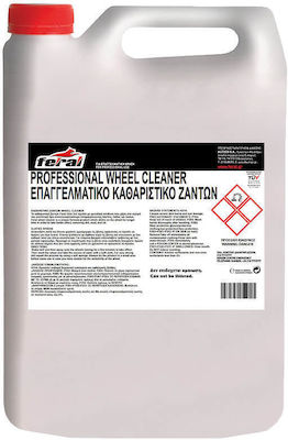 Feral Καθαριστικό Ζαντών Liquid Cleaning for Rims Car 4lt