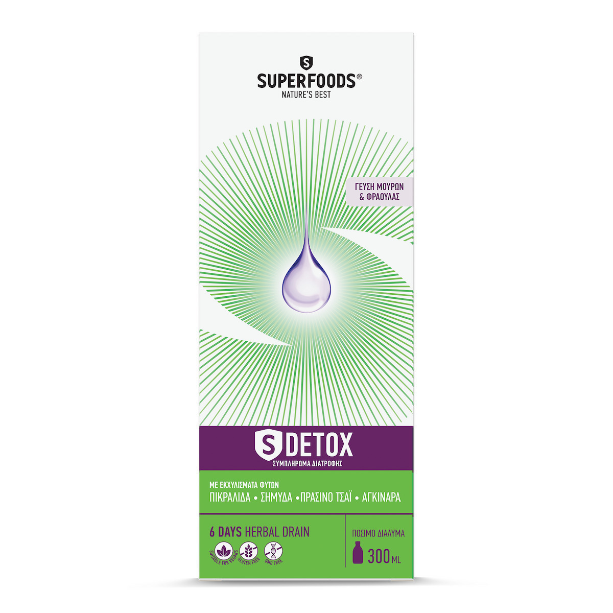 Superfoods Slimdetox 300ml
