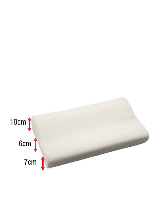 Mobiak Standard Kopfkissen Memory-Schaum Anatomisch 30x50x10cm