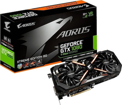 Gigabyte GeForce GTX 1080 8GB GDDR5X Carte Grafică