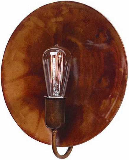 Zambelis Lights Vintage Lumină de Perete cu Soclu E27 Roșu 33cm
