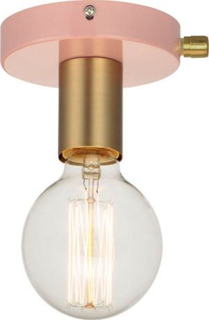 Aca Joy Modern Lamp Wall with Socket E27 Gold 12cm