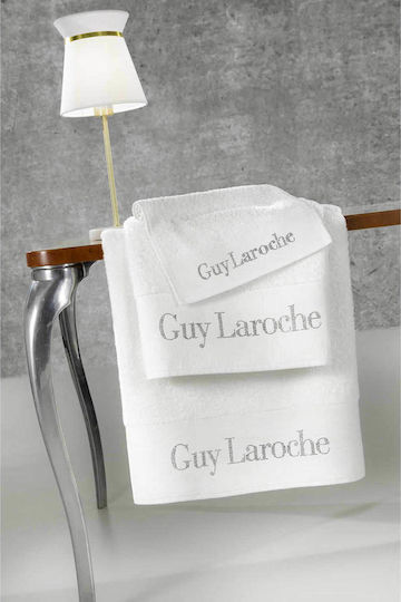 Guy Laroche Set Prosoape de Baie 3 buc Futura White Greutate 500gr/m²