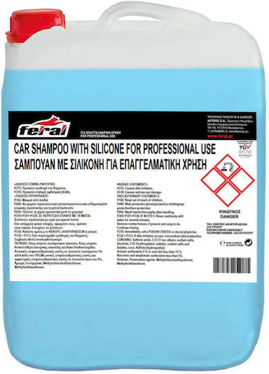 Feral Car Wash Shampoo With Wax 10lt