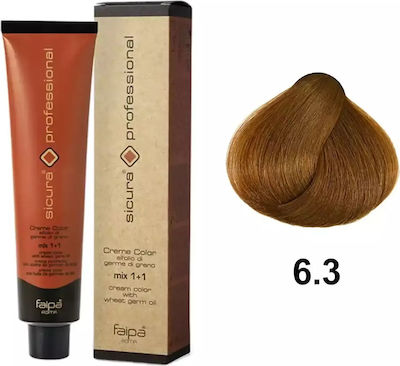 Faipa Sicura Professional Vopsea de Păr 6.3 Blond auriu închis 120ml