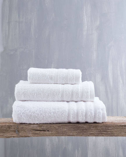 Rythmos Hand Towel Lagoon 40x60cm 12 White Weight 470gr/m²