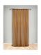 La Maison Blanche Curtain with Pencil Pleat Orange 145x300cm