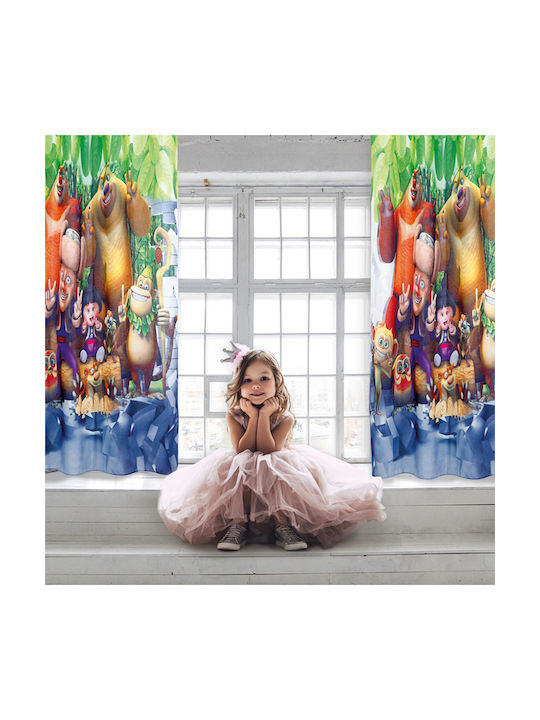 Das Home Kids Grommet Top Curtain Multicolour 420142802123 140x280cm