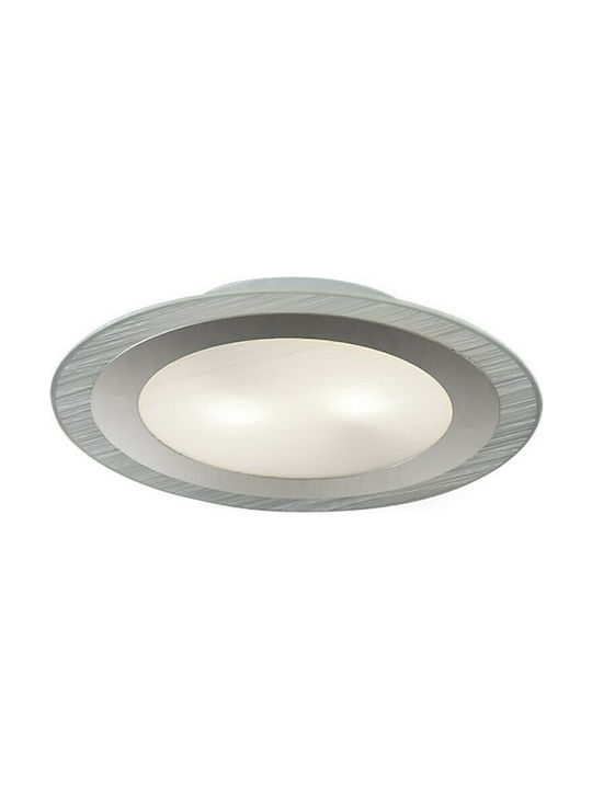 Viokef Chloe Modern Metal Ceiling Light with Socket E27 41pcs Silver