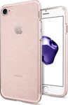 Spigen Liquid Crystal Back Cover Silicone Rose Quartz (iPhone SE 2022/2020)