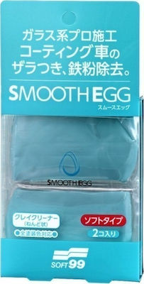 Soft99 Kleister Glänzen / Reinigung für Körper Smooth Egg Clay Bar