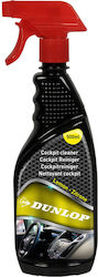 Dunlop Cockpit Cleaner Lemon Σπρέι Καθαρισμού για Ταμπλό Αυτοκινήτου με Άρωμα Λεμόνι 500ml