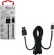 Volte-Tel Regular USB 2.0 to micro USB Cable Μαύρο 2m (8178818)