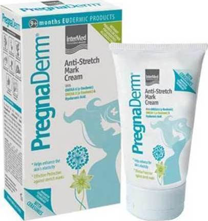InterMed Pregnaderm Cream for Prevention & Treatment of Pregnancy Stretch Marks 150ml