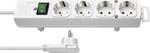 Brennenstuhl 4-Outlet Power Strip 2m White