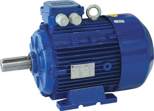 Vemat Electric motor 5.5hp Maximum Revolutions 1400rpm with Keyway 400V