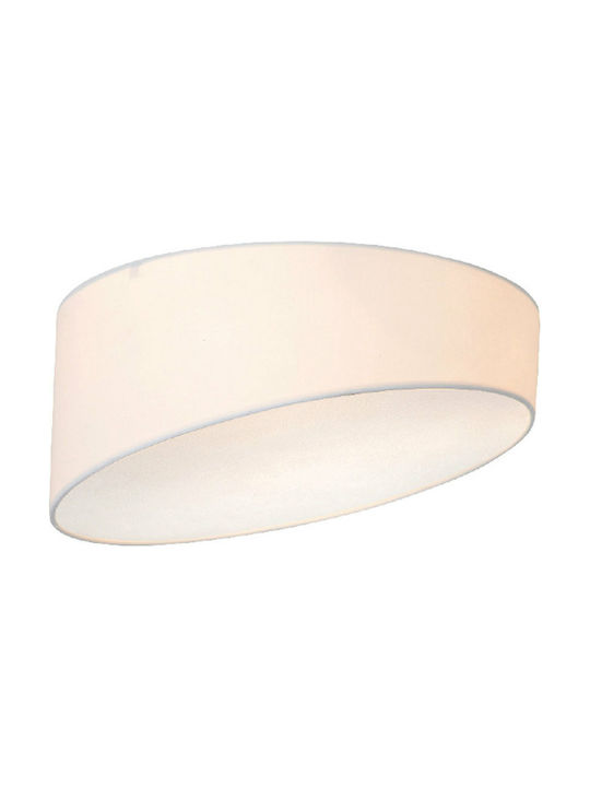 Aca Modern Metallic Ceiling Mount Light with So...