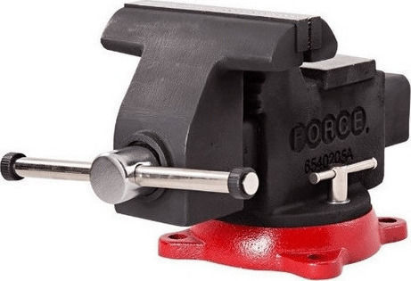 Force Rotating Bench Vise Made of Steel with Maximum Opening 200mm