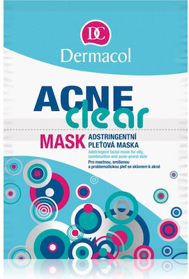 Dermacol Acneclear 2x Face Peeling Mask 16gr