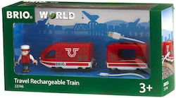 Brio Toys Travel Rechargeable Trenuleț pentru 3++ Ani