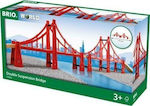 Brio Toys Double Suspension Bridge Αξεσουάρ Σιδηρόδρομου για 3+ Ετών