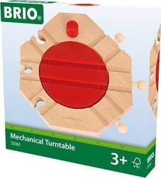 Brio Toys Mechanical Turntable Train made of Wood 33361