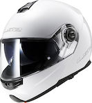 LS2 Strobe FF325 Flip-Up Helmet with Sun Visor ...