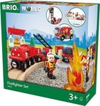 Brio Toys Firefighter Set mit Zug mit Licht für 3++ Jahre