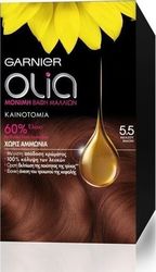 Garnier Olia Set Haarfarbe kein Ammoniak 5.5 Akasou Maoni 60gr