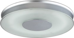 Aca Modern Mount Metal Ceiling Light Silver W26151L