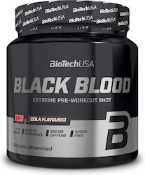 Biotech USA Black Blood Caf+ Pre-Workout-Ergänzung 300gr Kola