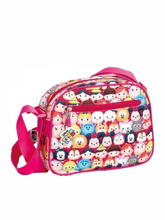 Gim Tsum Tsum School Bag Shoulder Kindergarten in Pink color