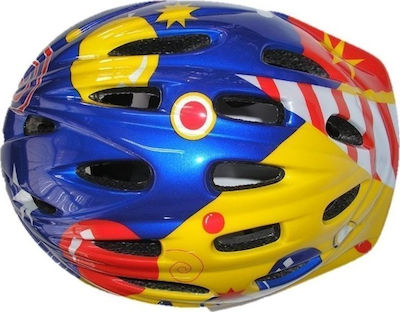 Elmo S Ρ-11 Blue Kids' Helmet for Bike Multicolour