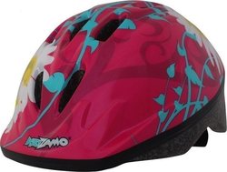 Kidzamo Flowers Kids' Helmet for City Bike Pink