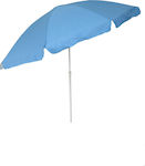 Campus Foldable Beach Umbrella Diameter 2m with UV Protection Blue