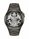 Bulova Maquina Ανδρικό Ρολόι 46mm Αυτόματο με Μαύρο Ατσάλινο Μπρασελέ