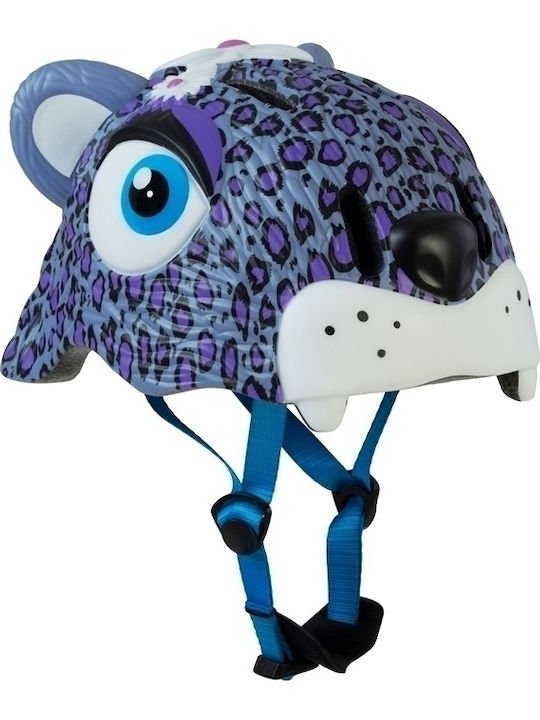 Crazy Safety Leopard Kinderfahrrad- / Rollerhel...