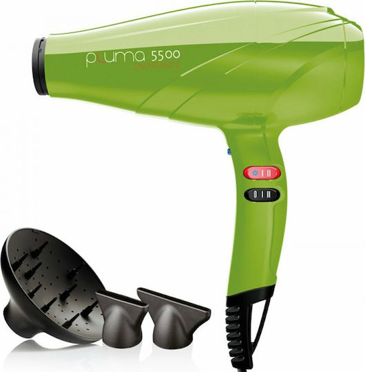 GA.MA A11.PL5500ION.VR Ionic Professional Hair Dryer with Diffuser 2400W